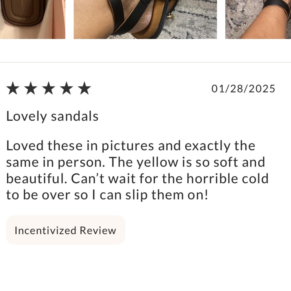 Free People Anya Criss-Cross Footbed Sandals Sz-7 - Picture 4 of 11